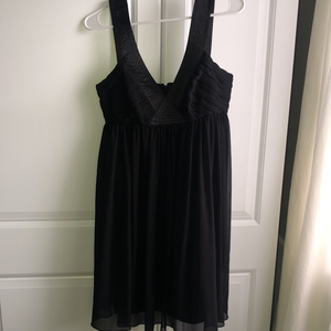 London Times Black Summer Dress Women’s‎ Size 6